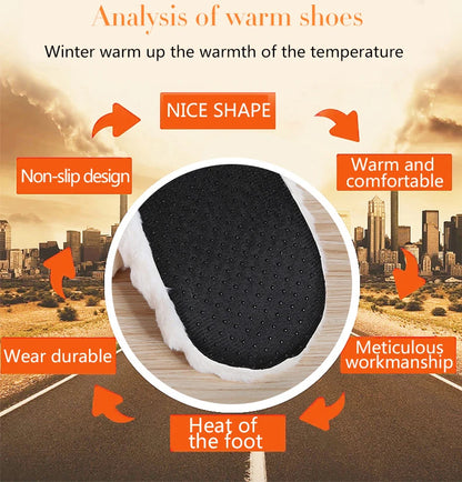Mntrerm New Cute 2023 Indoor Home Slippers Warm Soft Plush Slippers Non-slip Indoor Fur Slippers Solid Color Cute Women Shoes