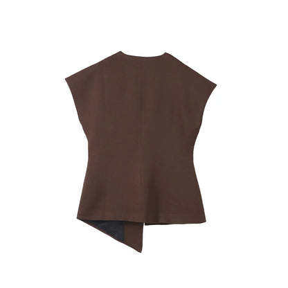 Women's Trouser Suit Solid Single Button Blazer High Waist Wide Leg Pants Female Suits 2025 Spring Summer 2 Pieces Outfits